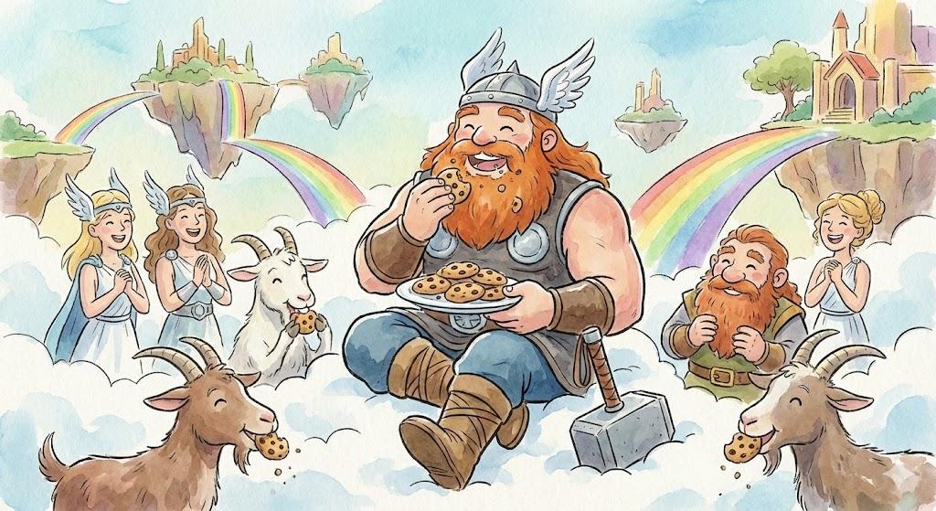 Thor Eats Cookies